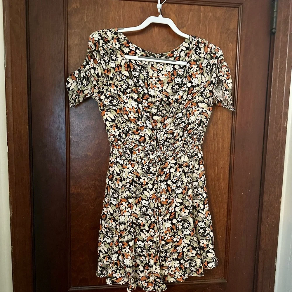 Free People Forget Me Not Mini Dress Size 6 - Picture 3 of 6